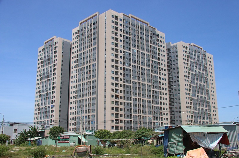 Chung cư nhà ở xã hội tại lô đất B4-2 tại Khu đô thị xanh Bàu Tràm Lakeside.